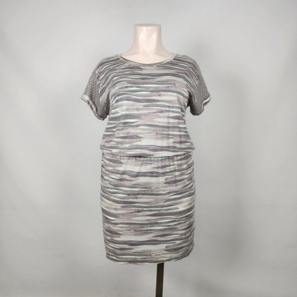 Sandwich Grey & Green Camo Dress Size XL